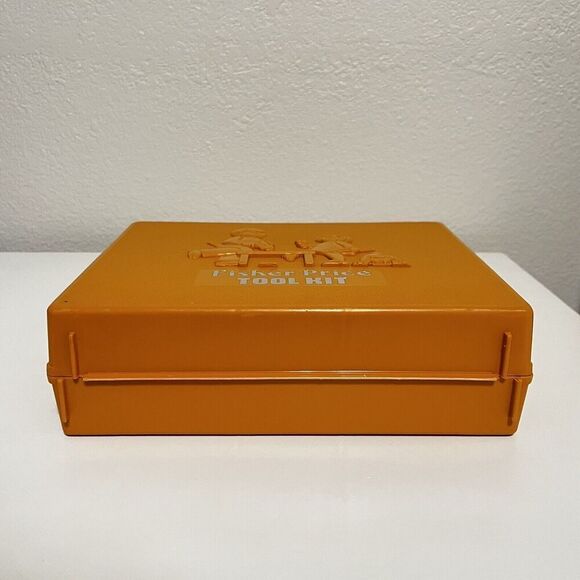 Vintage Fisher Price Tool Kit Playset Carrying Case 1977 NOT COMPLETE - Picture 13 of 13